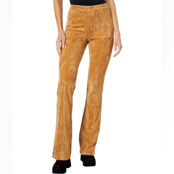 💫HP‼️💫 NWT BLANKNYC Faux Suede Patch Pocket Pant in Toasted Caramel, Size 31 - Picture 3 of 11